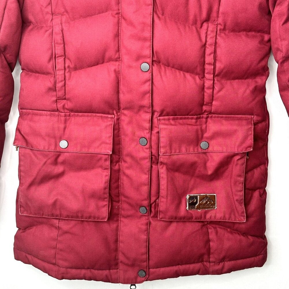 Orage Womens Parka Winter Coat Outdoor Insulated Lined Hooded Pockets Red XL - Picture 4 of 16